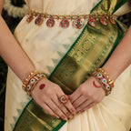 Ruby Emerald Kundan Vaddanam