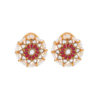 Bloom Gold-Plated Silver Studs