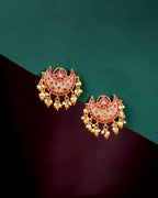 Silver Chandbali Earrings