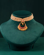 Regal Chandbali 92.5 Silver Choker