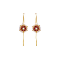 Silver Gold Plated Earrings