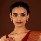 Silver Gold-Plated Nose Ring