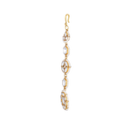 Polki Pattern Maang Tikka in 92.5 Pure Silver