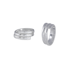 92.5 Silver Twin-Row Toe Rings