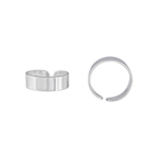 Pure 92.5 Silver Wide Band Toe Ring