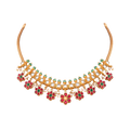 Silver Guttapusalu Short Necklace
