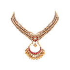 Regal Chandbali 92.5 Silver Choker