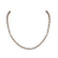 Polki-Style 92.5 Silver Necklace
