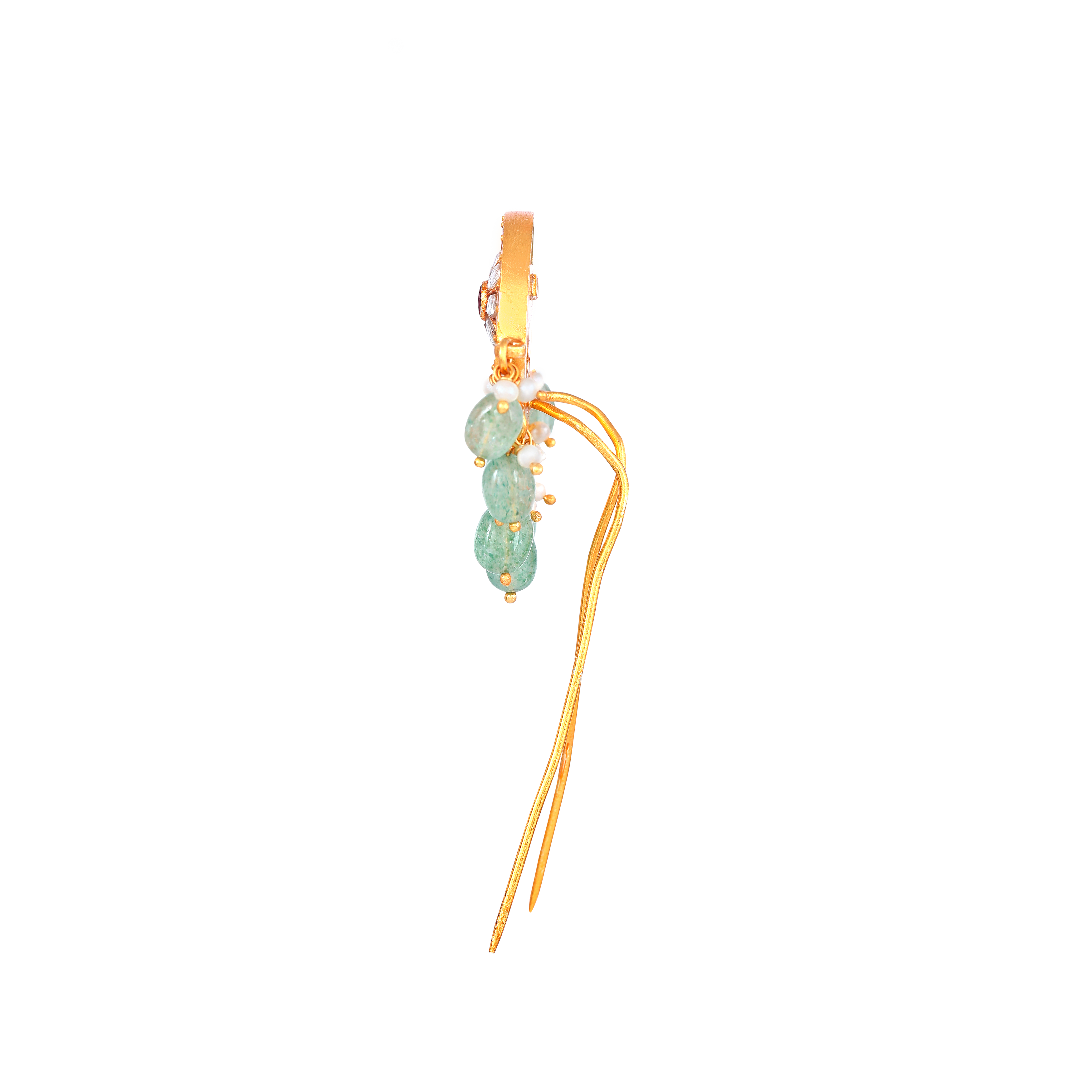 Vintage-Inspired Floral 92.5 Silver Hair Pin