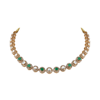 92.5 Silver Necklace with Sparkling CZ Halo