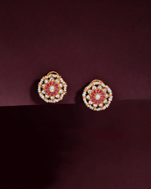 Bloom Gold-Plated Silver Studs