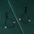 Minimalist 92.5 Silver Butterfly Anklet Pair