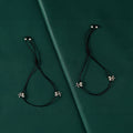 Mystical Dragonfly 92.5 Silver Twin Anklet Set