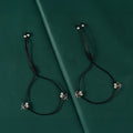 Silver Dragonfly Charm Anklets