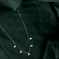 Silver Floral Elegant Chain