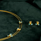 Gold Bloom Charm Set