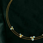 Gold Bloom Charm Set