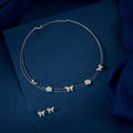Silver Butterfly Bloom Set