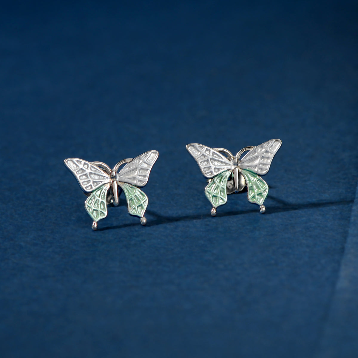 Silver Butterfly Bloom Set
