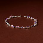 Multicolor Gemstone Vine Bracelet