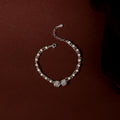 Twin Chain Rose Bracelet