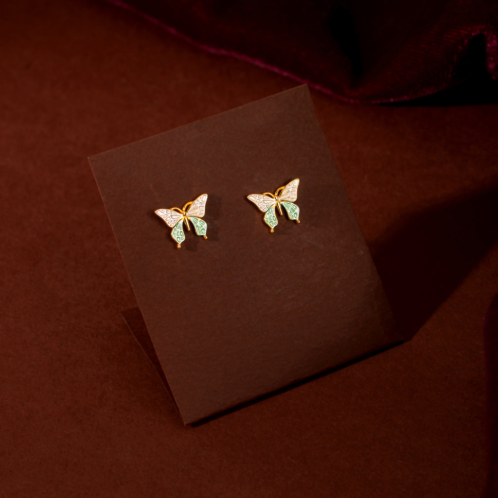 Rose Gold Butterfly & Floral Set