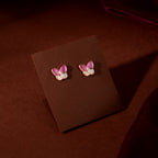 Rose Gold Pink Butterfly Set