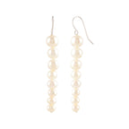 Pearl Descent (Pearl Drop Earrings)