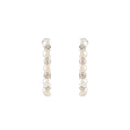 Orbit Pearl Stud Earrings