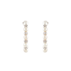 Orbit Pearl Stud Earrings