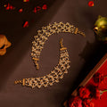 Designer Pearl Silver Ear Chain Matils for Women Bridal Jhumka Support Chain