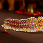 Kundan Pearl Embellished Designer Choker