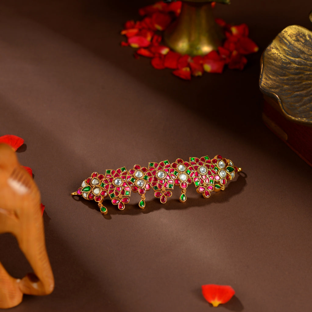 Ruby Emerald Floral Baju Band