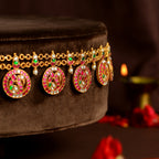 Ruby Emerald Kundan Vaddanam