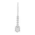 Silver CZ Maang Tikka