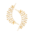 Silver 3-Layer Gold Plated Ear Chains
