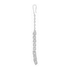 Silver CZ Maang Tikka