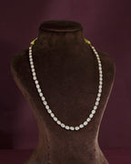Polki-Style 92.5 Silver Necklace