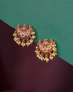 Silver Chandbali Earrings