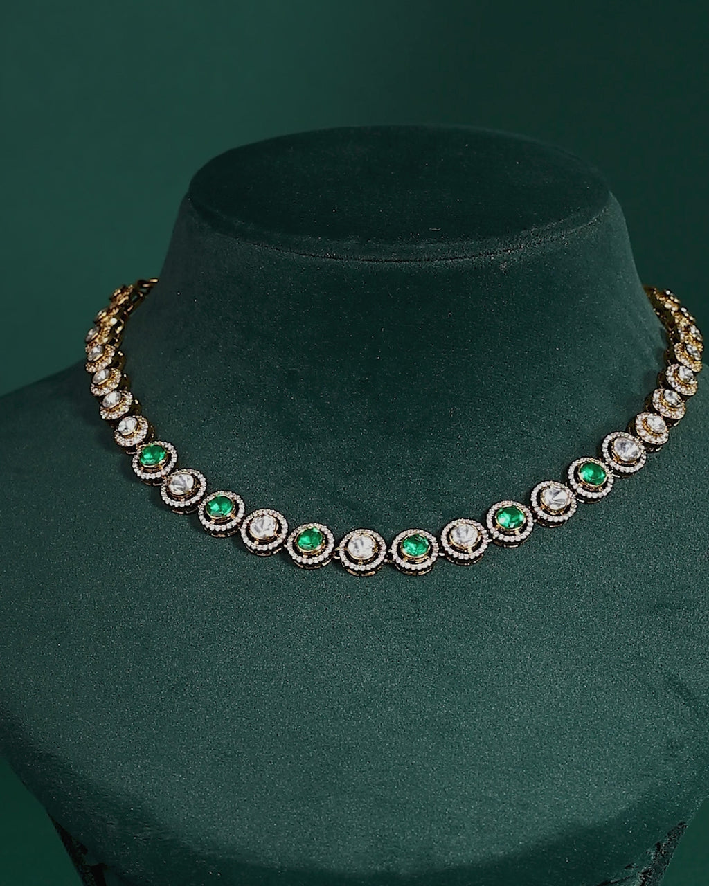 92.5 Silver Necklace with Sparkling CZ Halo