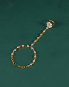 92.5 Silver Floral Haath Phool