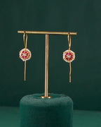 Silver Gold Plated Earrings