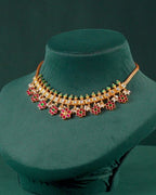 Silver Guttapusalu Short Necklace