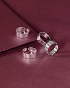 Pure 92.5 Silver Wide Band Toe Ring