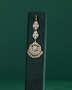 92.5 Silver Polki Pattern Maang Tikka