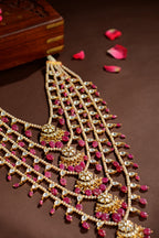 Royal Kundan Bridal Necklace in 925 Sterling Silver